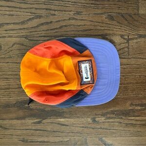 Cotopaxi Vibrant Orange and Purple Cap